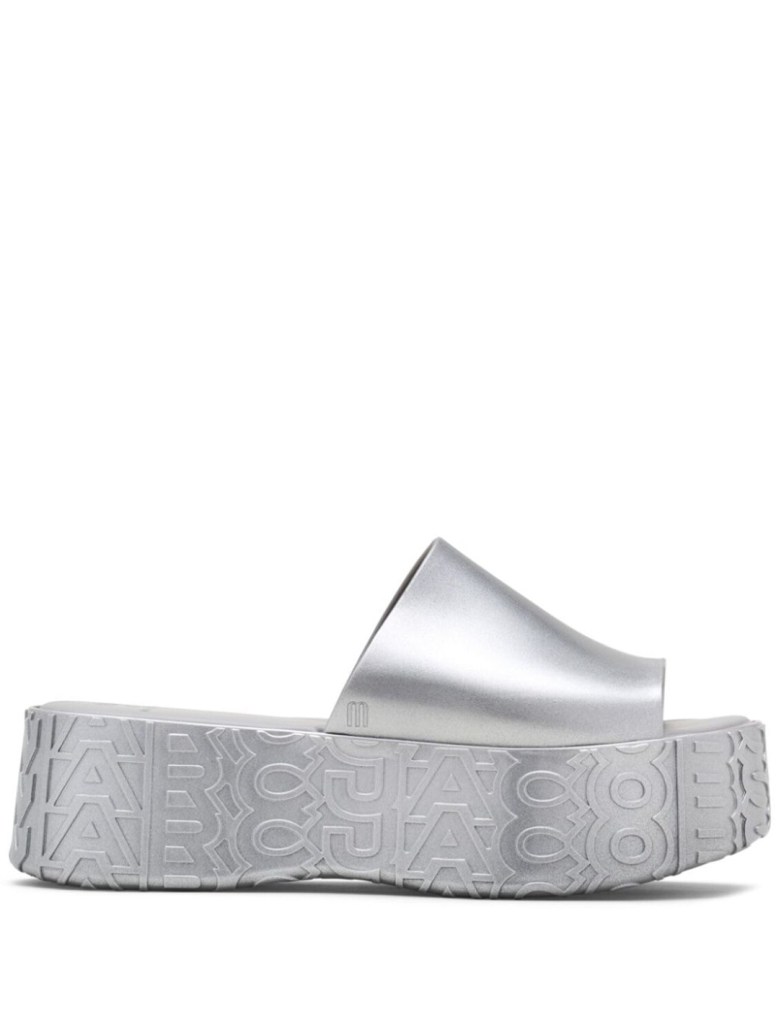 

Marc Jacobs шлепанцы Becky из коллаборации с Melissa, серебристый