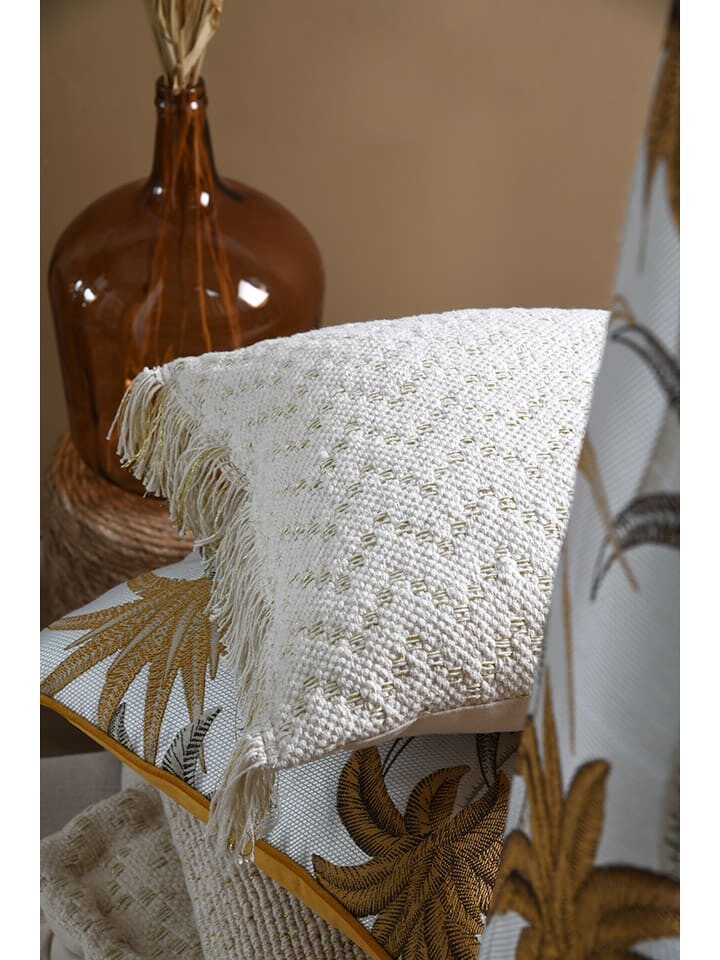 

Подушка STOF France Amazonica, цвет creme/grün