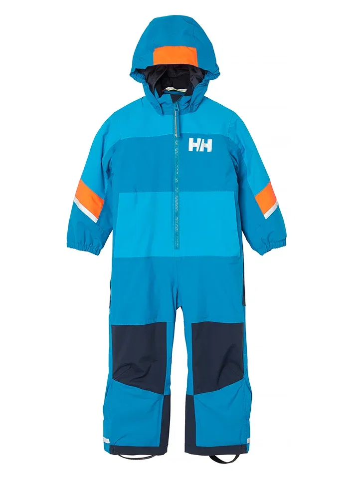 Снегоустойчивый комбинезон Helly Hansen, синий/темно-синий/оранжевый