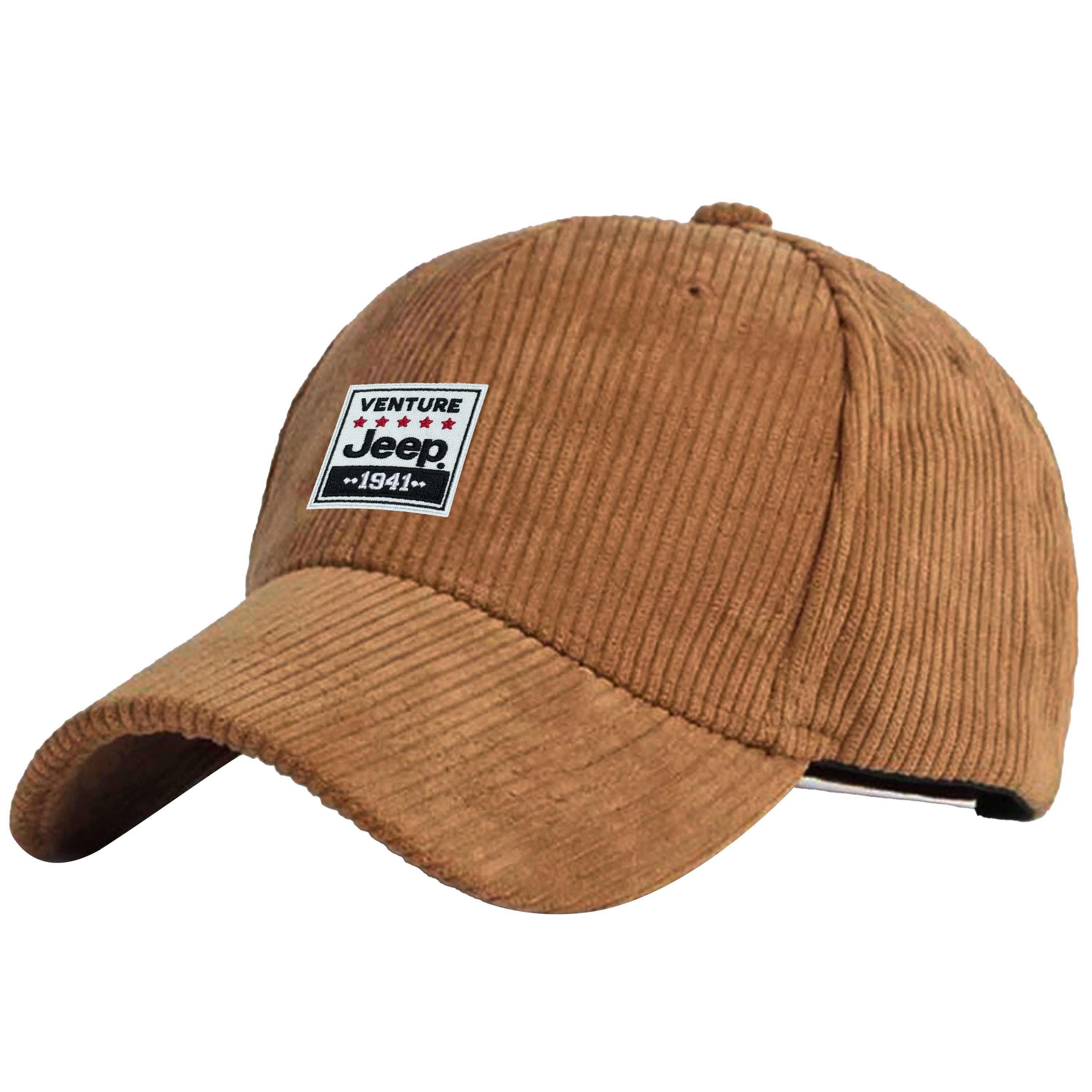 

Хлопковая бейсболка Unisex Jeep, caramel