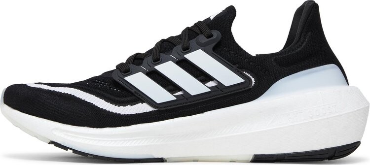 Кроссовки UltraBoost Light 'Black White', черный — фото 3