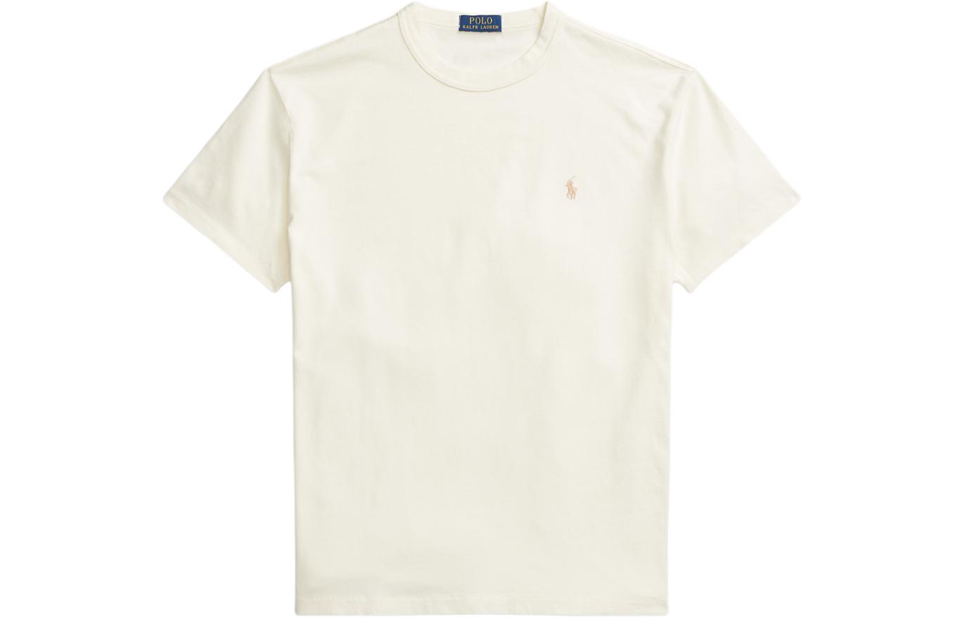 Polo Ralph Lauren Футболка SS24 мужская Club Cream — фото 3