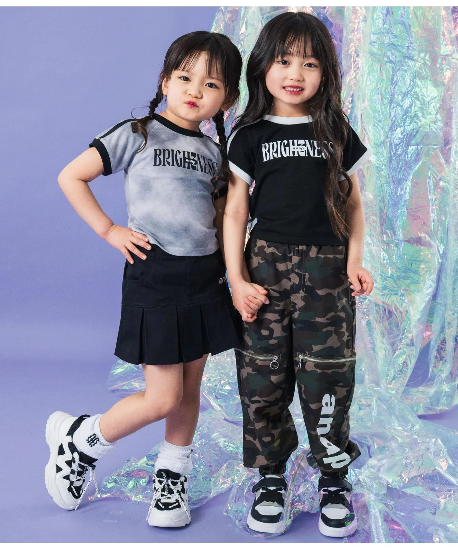 Детская футболка ANAP kids с принтом и полосами — фото 2