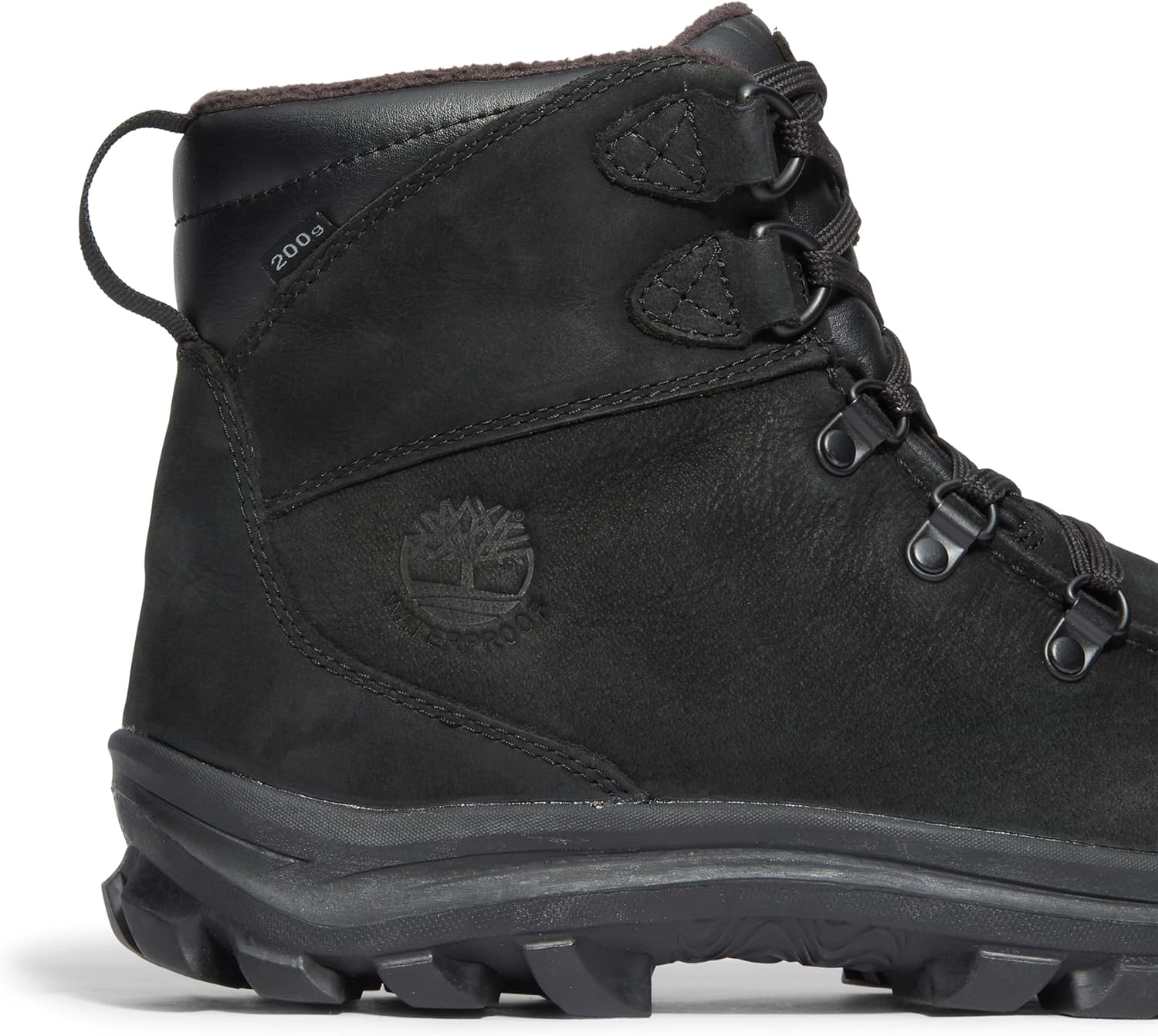 Timberland мужские треккинговые ботинки Chillberg Waterproof, Jet Black Nubuck-2024 New — фото 2