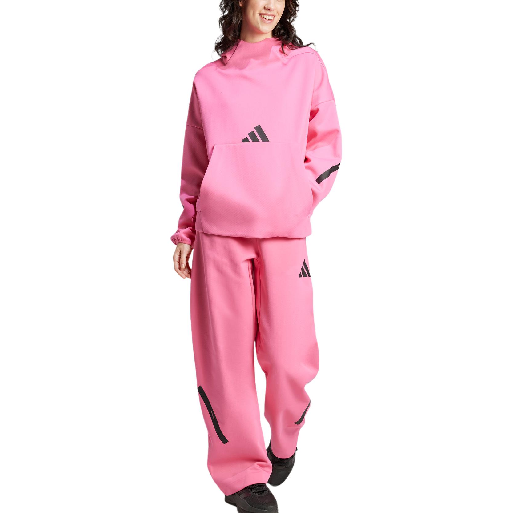 Z.N.E. True Healing Collection FW24 Толстовка Женская Pulsed Magenta Adidas, Pulse Magenta — фото 3