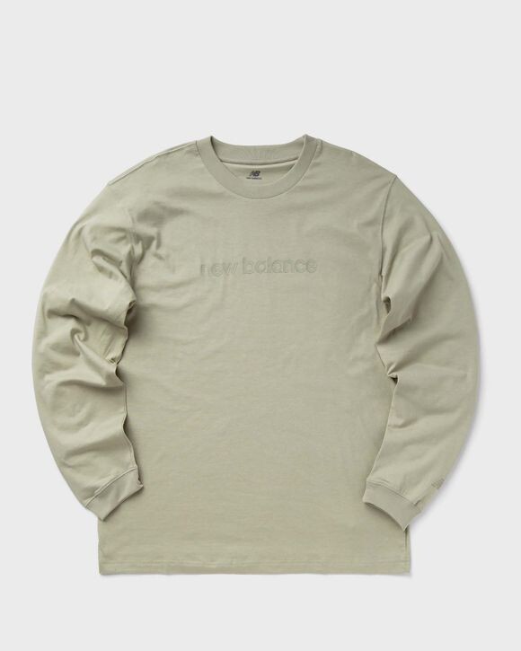 

Футболка New Balance Shifted Graphic Long Sleeve T-Shirt, цвет olivine (ovn)