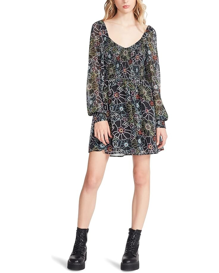 

Платье Steve Madden Color Me Lucky, цвет Black Multi