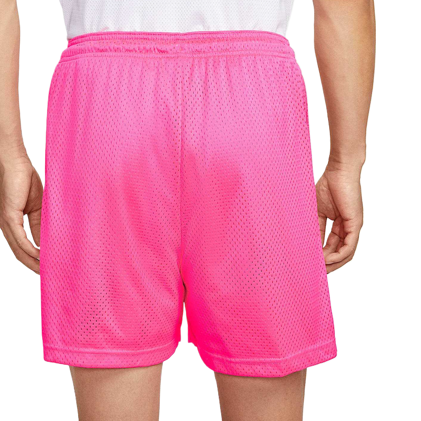 Мужские баскетбольные шорты Dri Fit прозрачный розовый Nike, розовый — фото 3