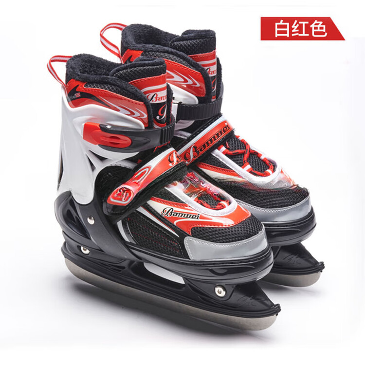 

HEAD Коньки для фигурного катания Speed Skating, регулируемые, для начинающих, бело-красные, размер XL