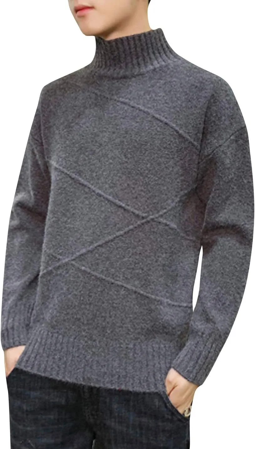 

Мужской свитер ZGZZ7 с воротником стойкой