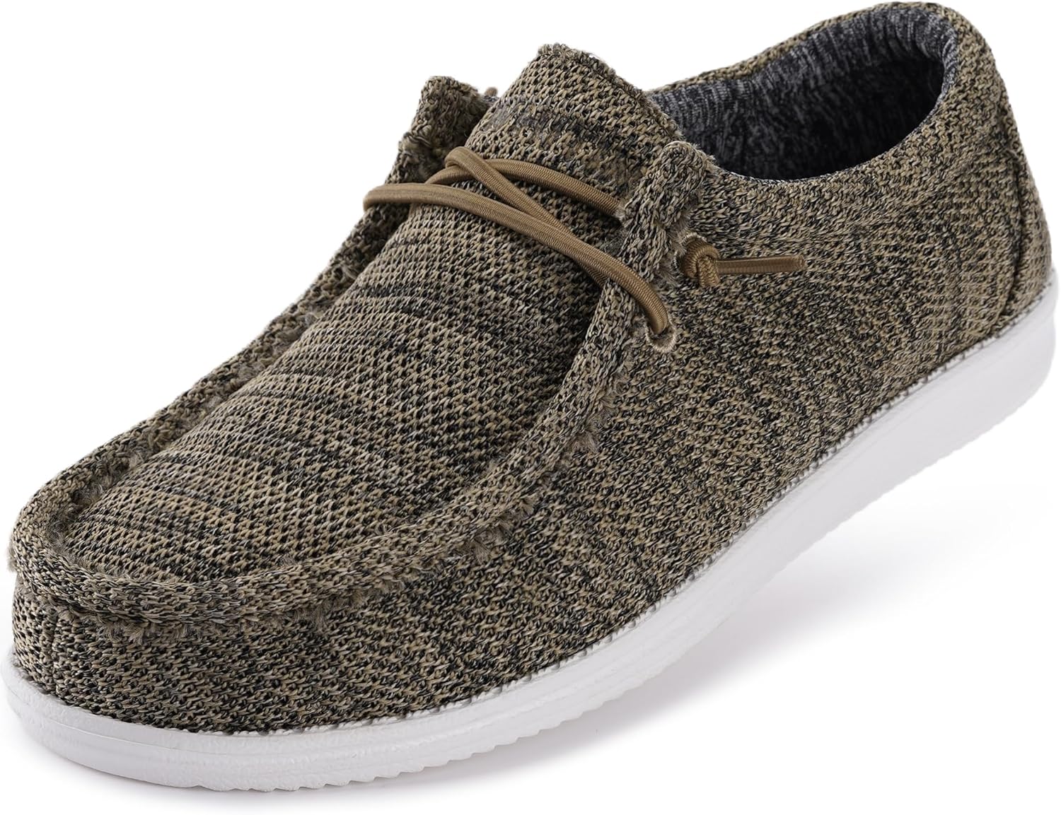 

Мужские слипоны WHITIN Easy Breezy, Стелька с пенополиуретановым наполнителем, Ультралегкая гибкая подошва, коричневый