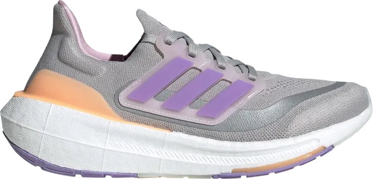 

Кроссовки Wmns UltraBoost Light 'Grey Violet Fusion', серый