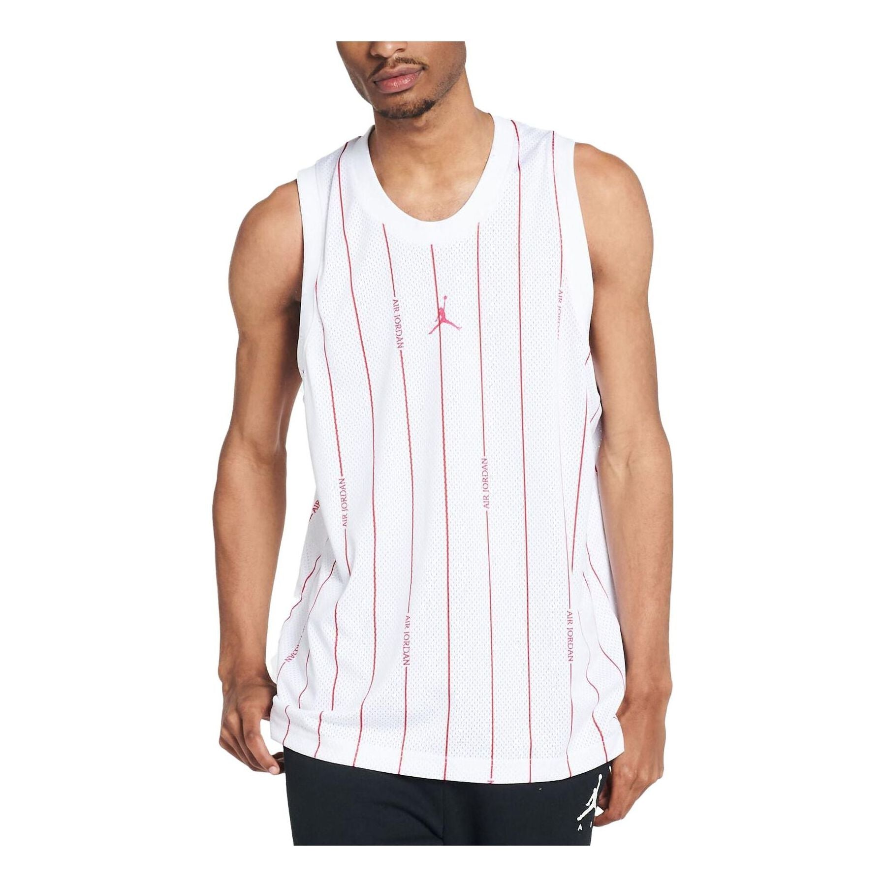 

Спортивный топ Air Jordan Essential Printed Tank 'White' DM1380-100, белый