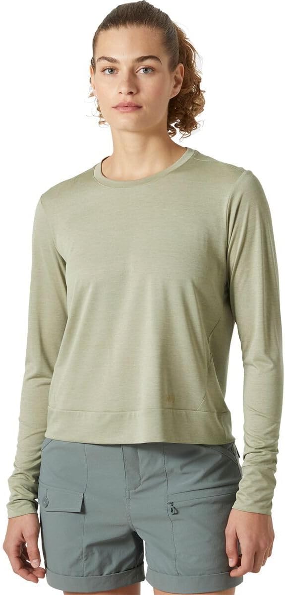 

Helly Hansen женская футболка с длинным рукавом Sval, Light Lav