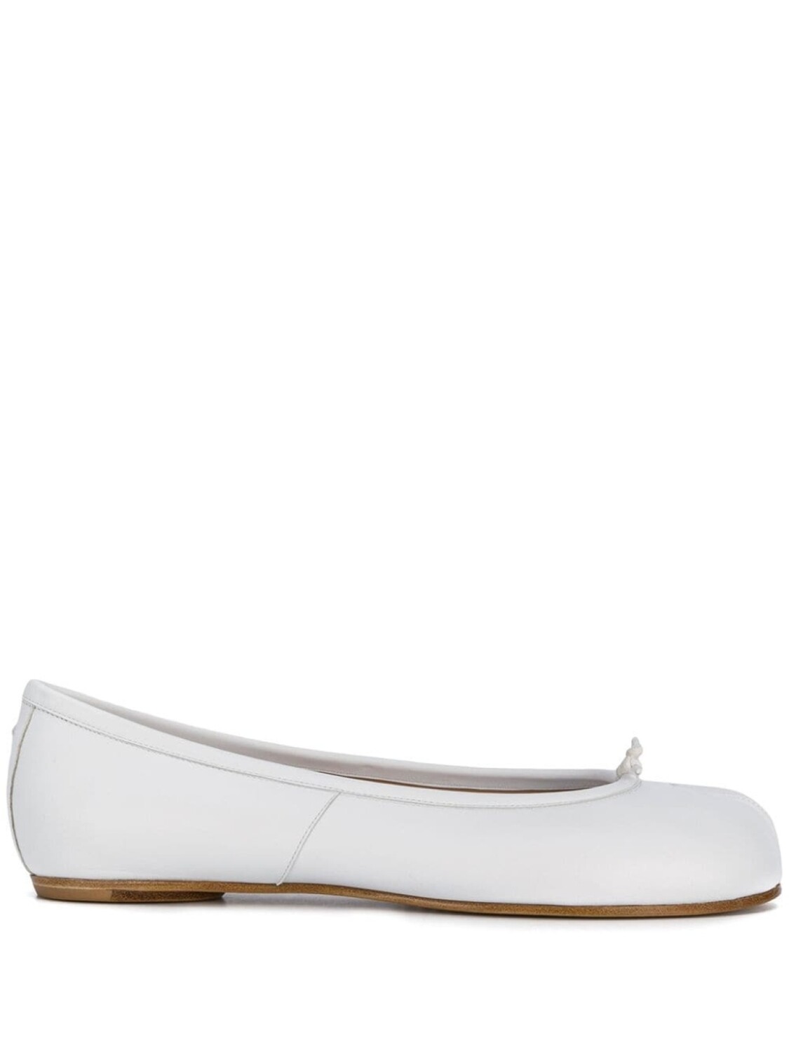 

Maison Margiela балетки Tabi, белый