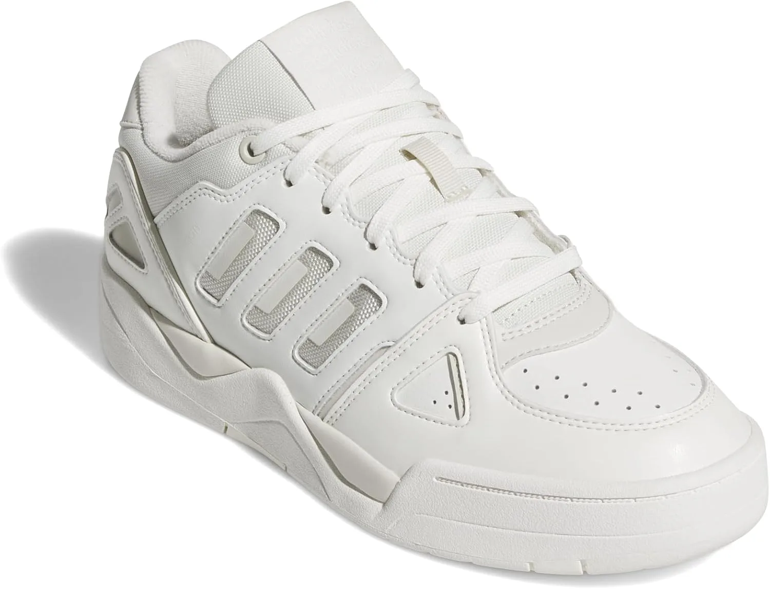 Мужские низкие кроссовки Adidas Midcity, белый/серый/кремовый — фото 3