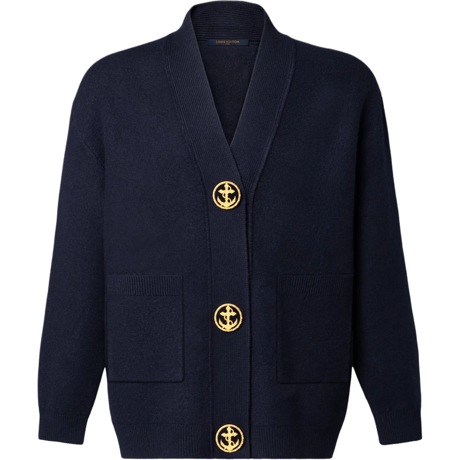 Свитер SS26 женский LOUIS VUITTON, Marine Blue