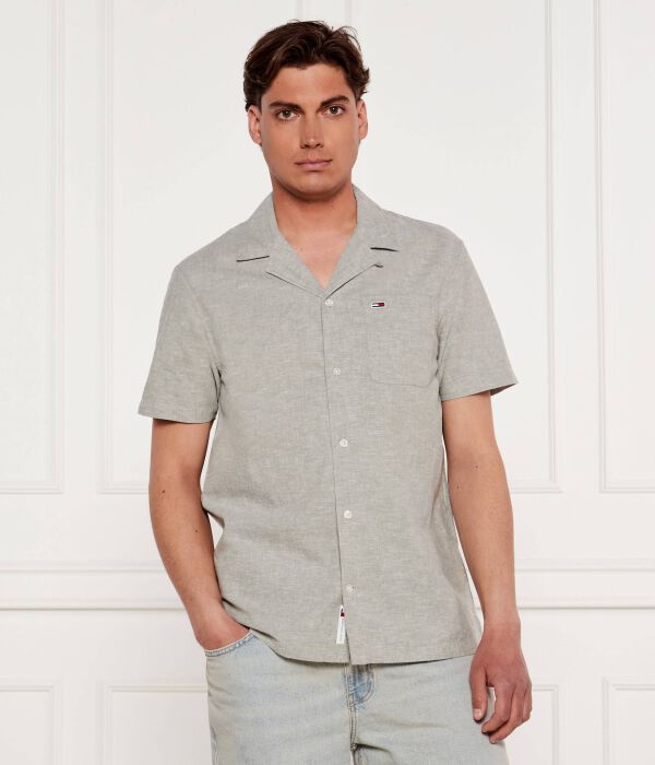 

Рубашка Regular fit Tommy Jeans, серый