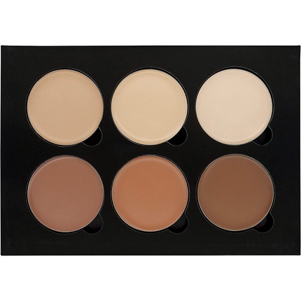 Палитра для макияжа Lift & Sculpt Cream Contour Kit с пошаговыми инструкциями W7 — фото 2