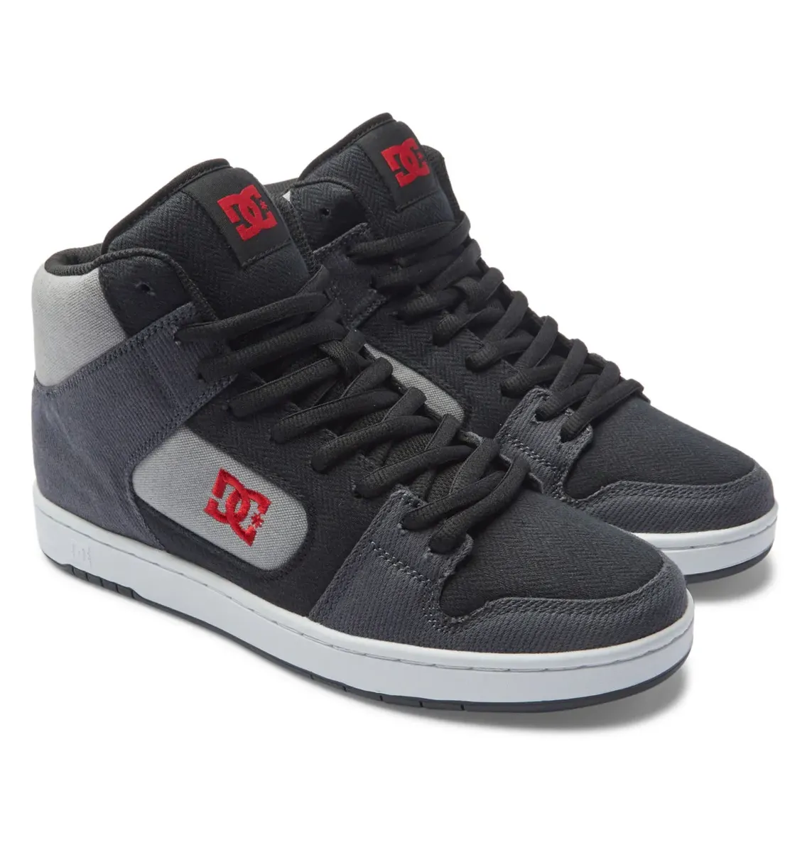 

Кроссовки DC Shoes "Manteca 4 Hi Zero Waste", цвет Black/Red/Grey