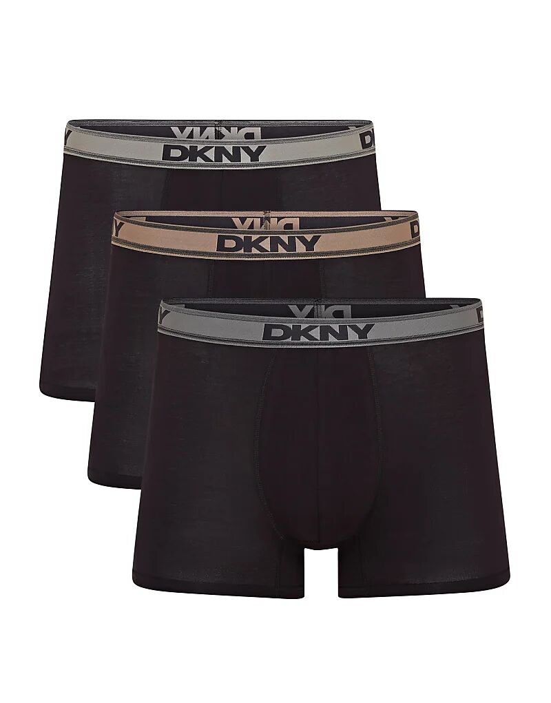 

Боксеры 3 шт Carter среднего размера DKNY черного цвета