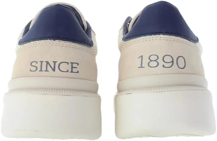Кроссовки мужские из замши, US Polo Assn. NATE001M4MS1 U.S.POLO ASSN., Beige — фото 4