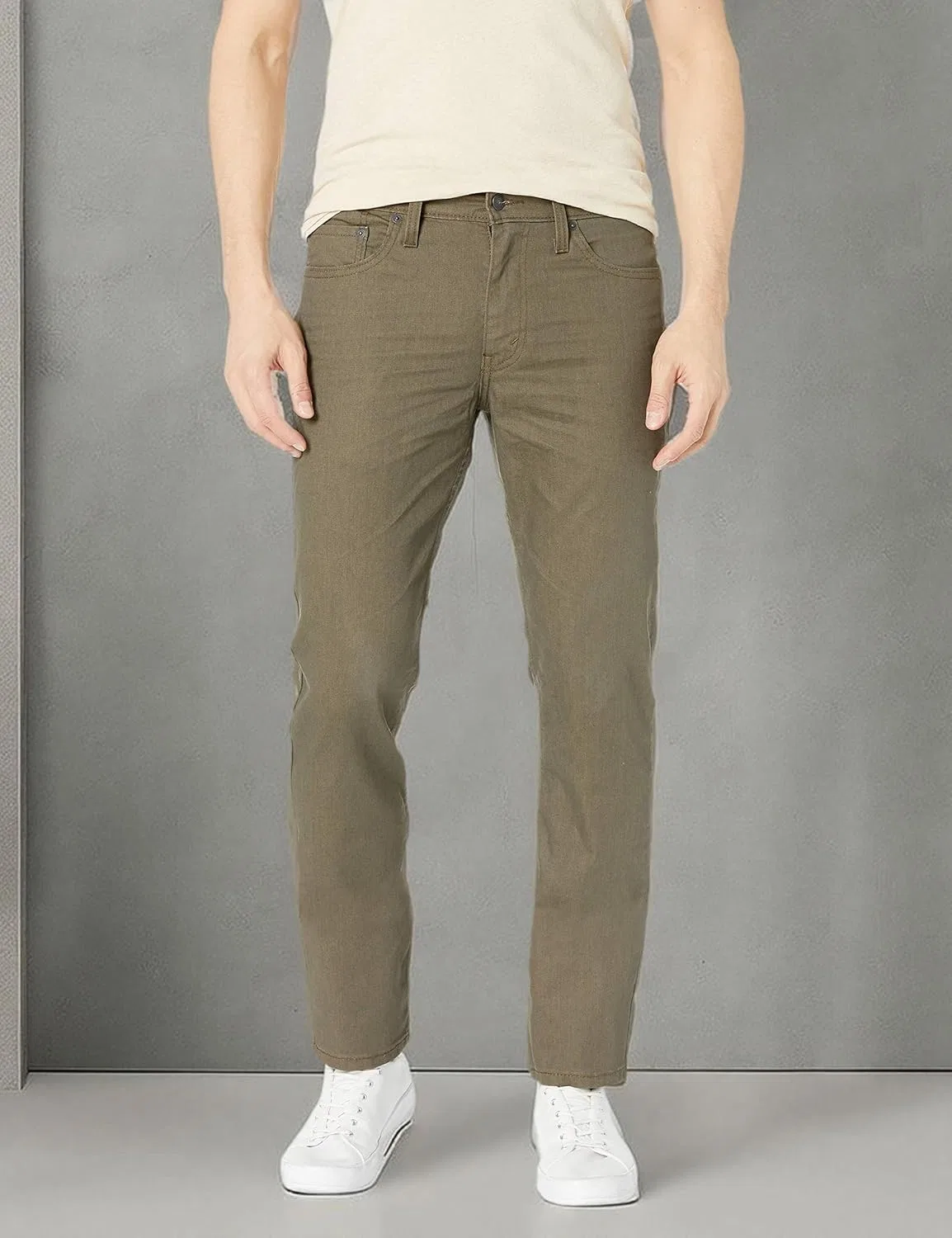 Джинсы Slim Fit Levi's, New Khaki 3d - Stretch — фото 4