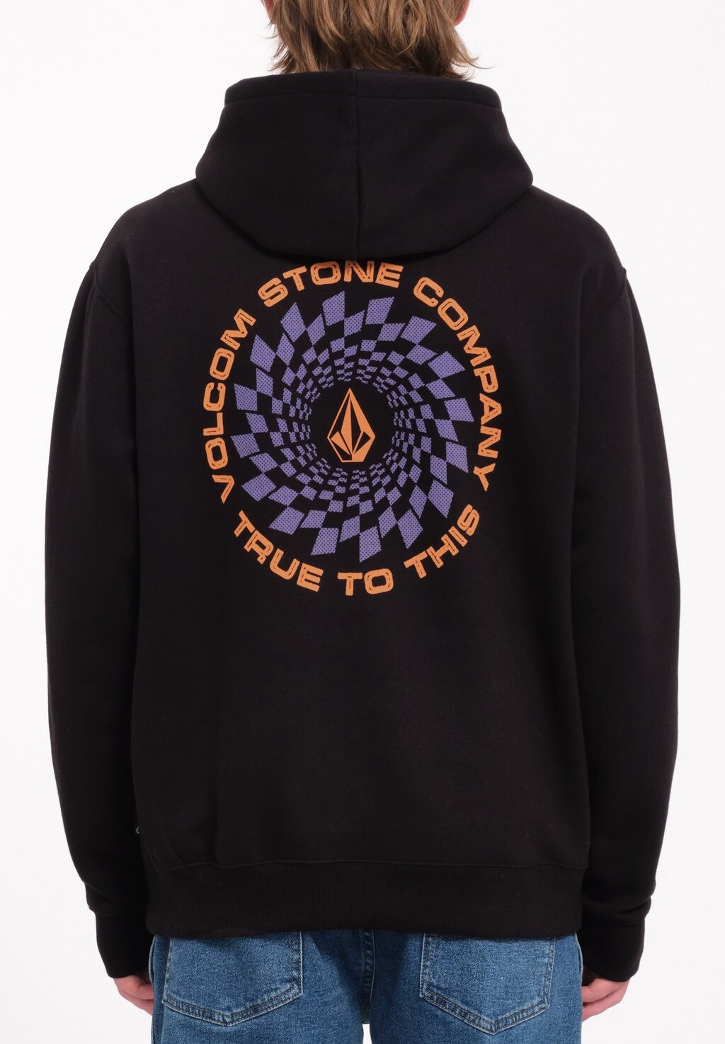 

Толстовка с капюшоном WATANITE PO Volcom, черный