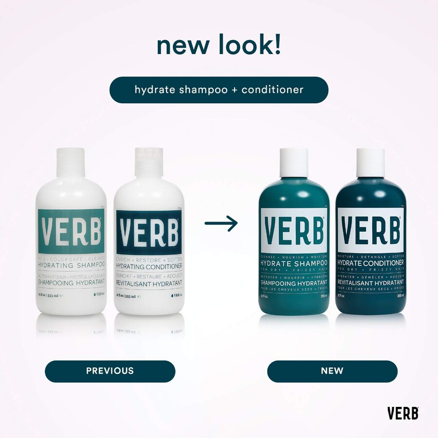 Увлажняющий шампунь для сухих и вьющихся волос Verb, 12 oz /355 ml — фото 2