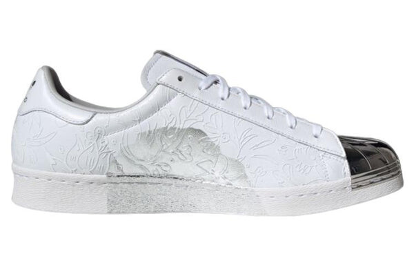 Кроссовки оригиналы суперзвезда 80-х x хан мейлин Adidas, белый — фото 2