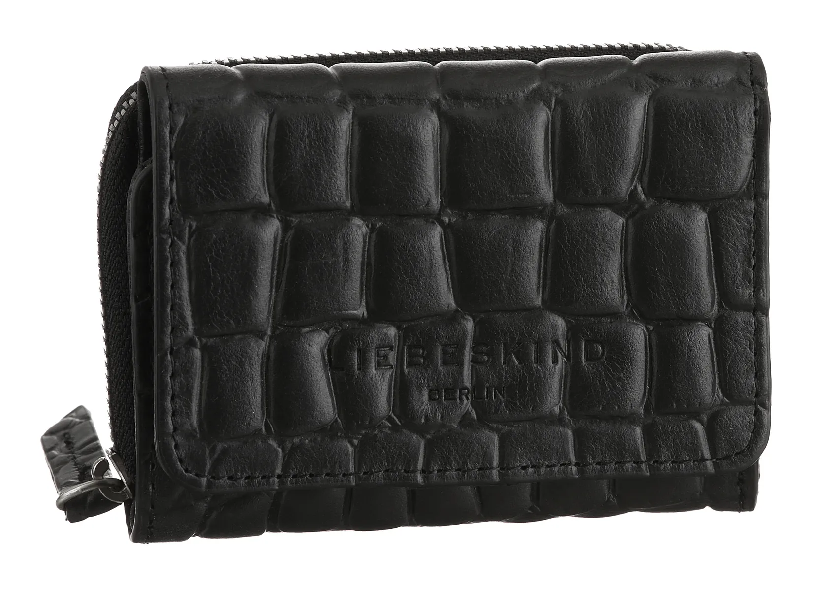 

Кошелек Liebeskind Berlin "NOOS Croco Pablita", с RFID-защитой, сертифицированный по LWG, кошелек, черный