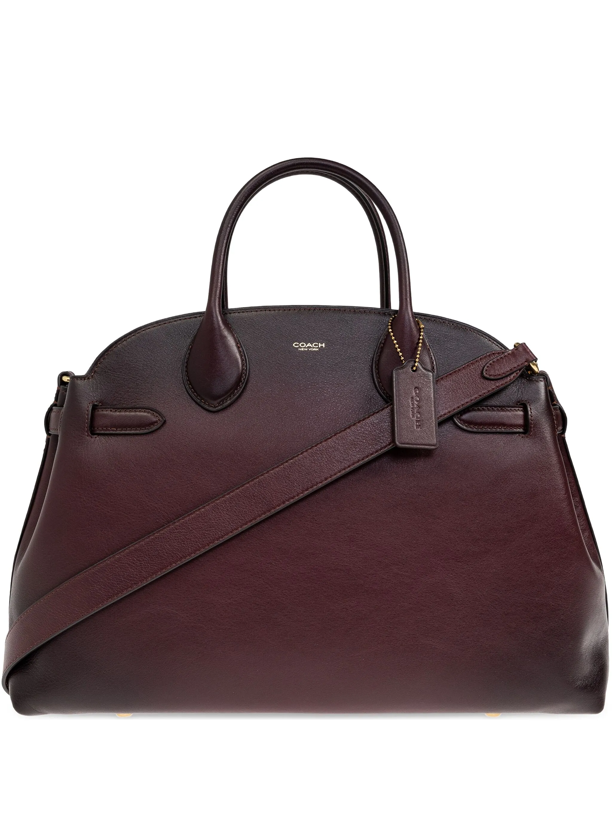 

Сумка с верхними ручками Coach, красный