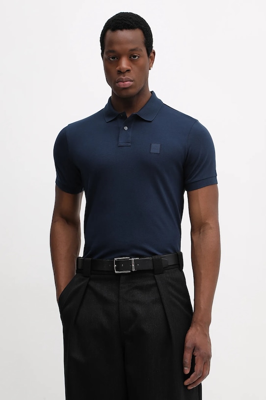 

Рубашка-поло BOSS Orange, бирюзовый, Зеленый, Рубашка-поло BOSS Orange, бирюзовый