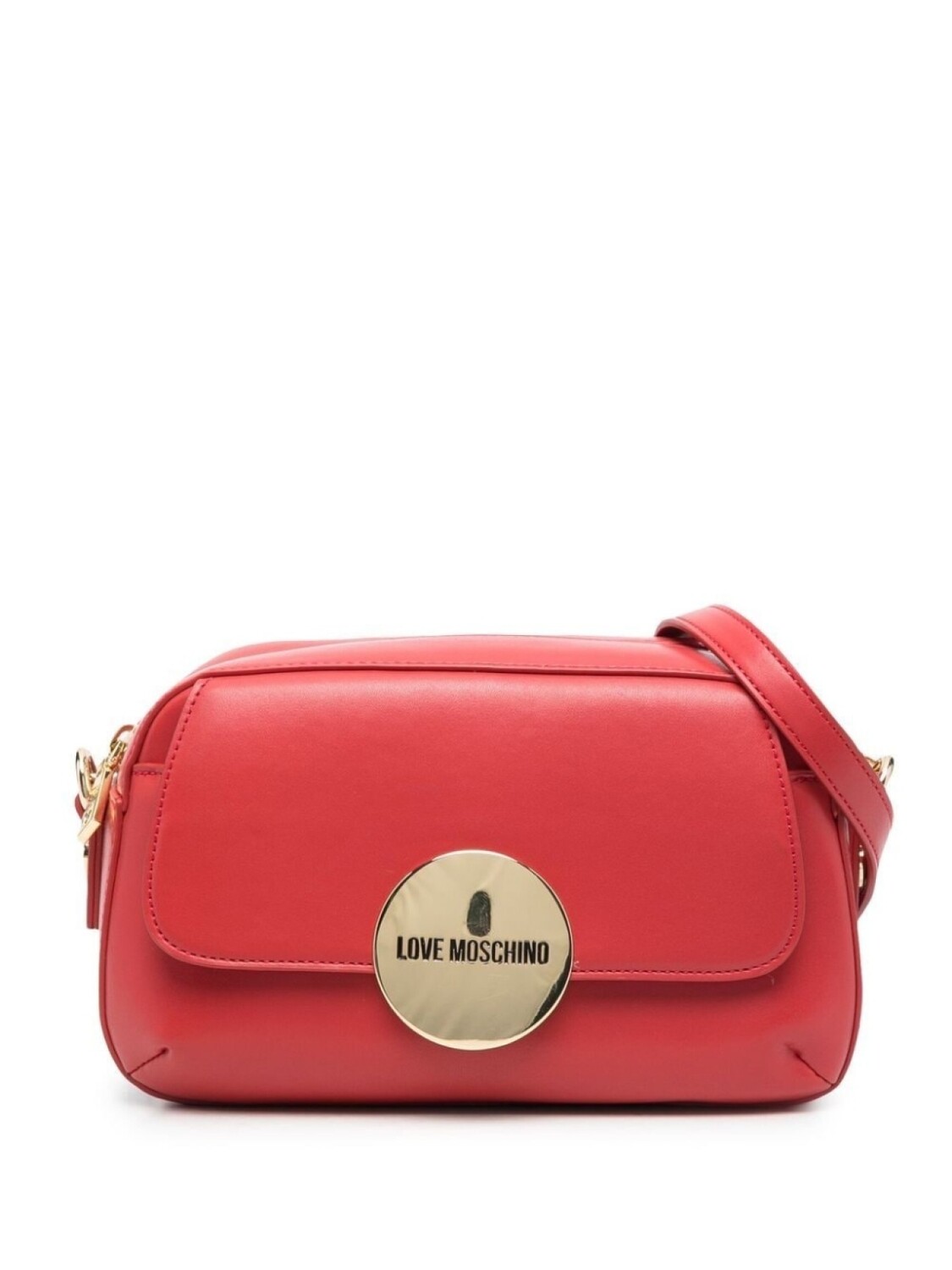 

Love Moschino сумка-сэтчел с логотипом, красный