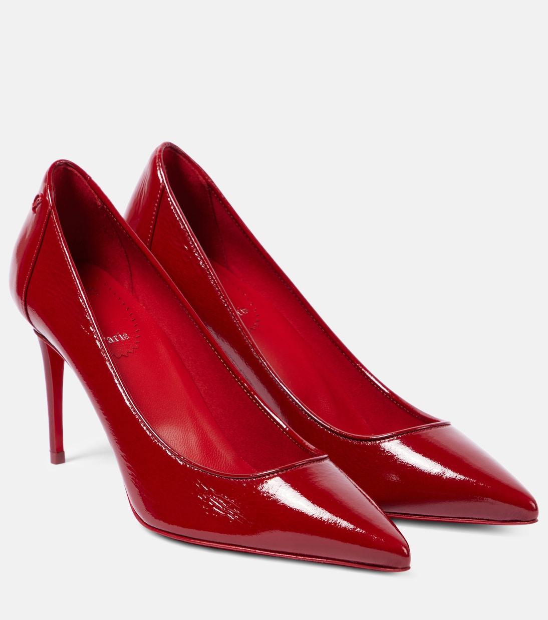 Туфли Sporty Kate 85 из лаковой кожи Christian Louboutin, Loubi/ Lin Loubi