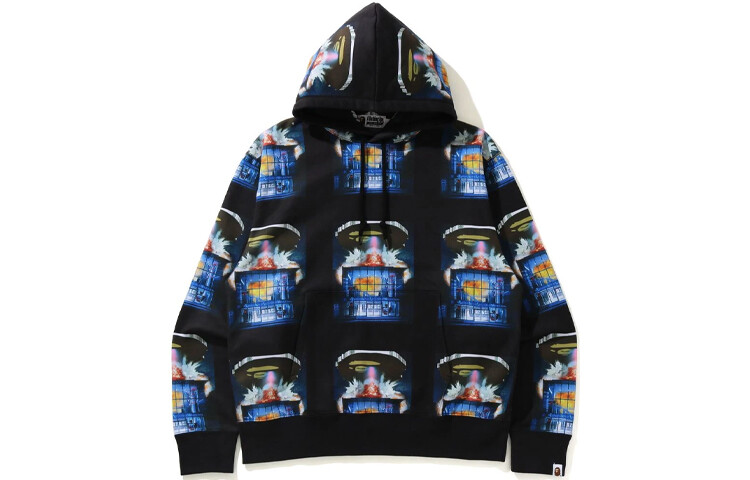 

Толстовка Bape для мужчин A Bathing Ape, черный
