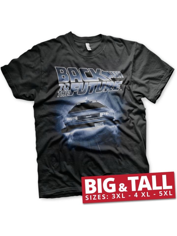 

Back To The Future Черная футболка, Черный, Back To The Future Черная футболка