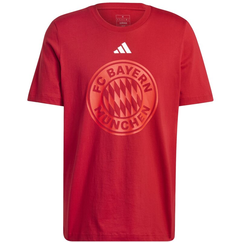 

Фан-Футболка с графикой ДНК ФК «Бавария Мюнхен» Adidas, цвет tepore