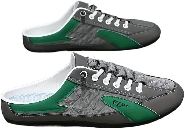 Мужские мокасины Slip-On Grey Azttoztto