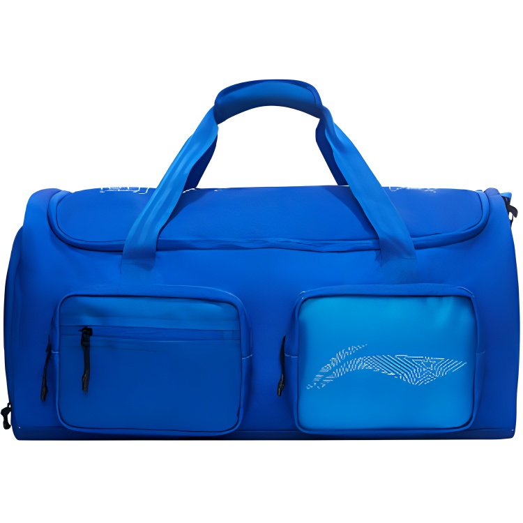 

LINING Сумка спортивная полиэстеровая дорожная унисекс голубая, Colorful Blue