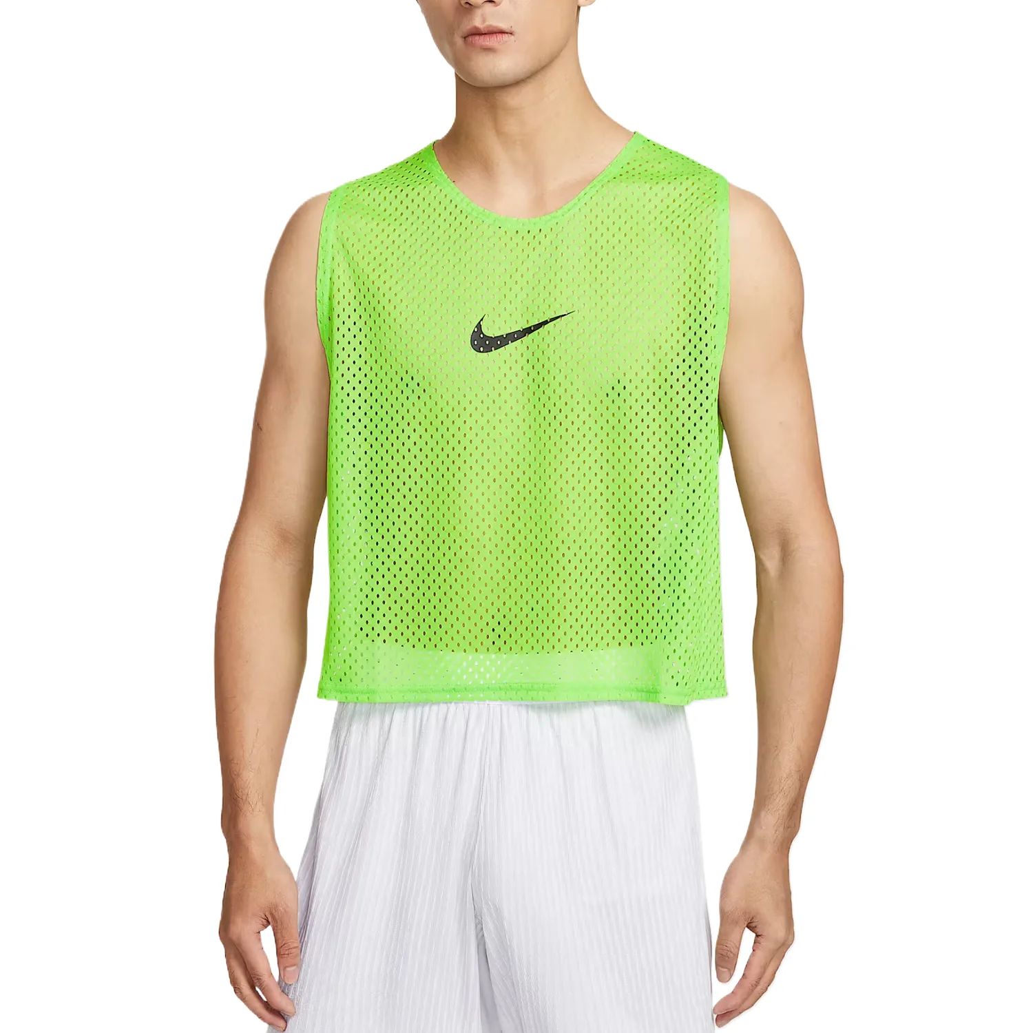 Nike Футболка-майка мужская Action Green с круглым вырезом