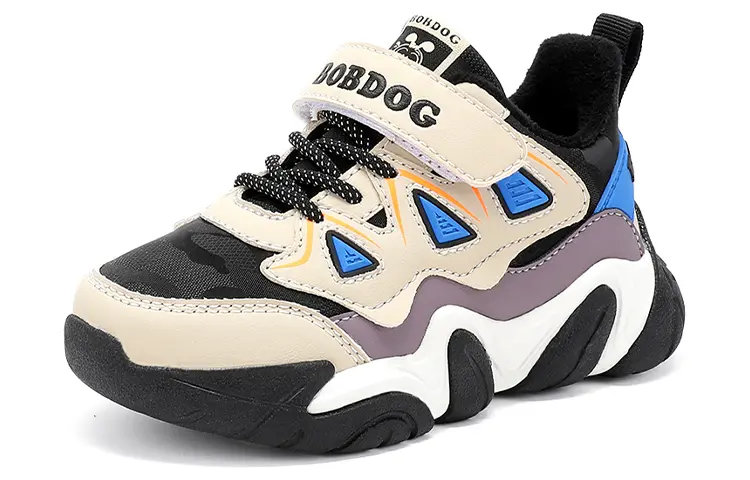 

Детская повседневная обувь для детей BOBDOG, черный/бежевый