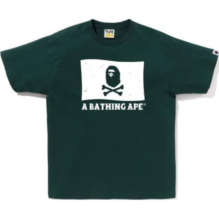 

Футболка мужская A Bathing Ape, зеленый