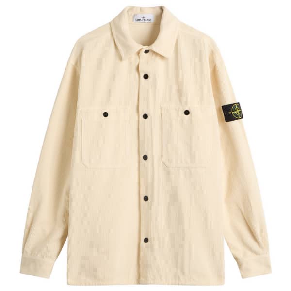 

Вельветовая рубашка Stone Island, Ivory