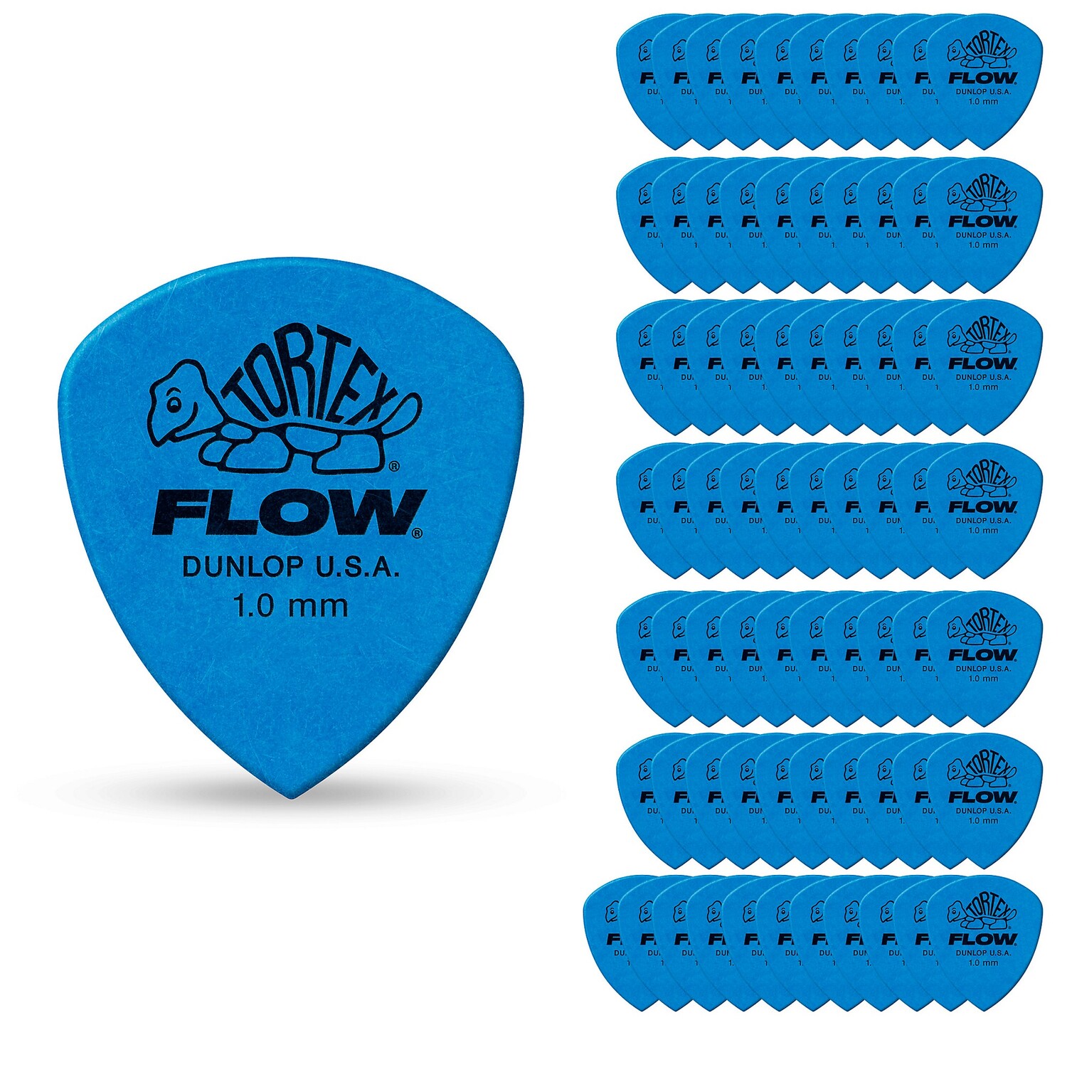 

Медиаторы Dunlop Tortex Flow STD PK-72 1,0 мм, 72 шт. в упаковке