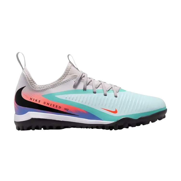 Nike United Jr. Phantom 6 Low Academy GS 'Pistachio Frost/Hyper Orange'