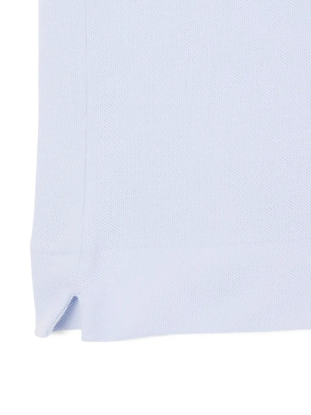 Поло с двумя пуговицами и нашивкой с логотипом Lacoste, синий — фото 4
