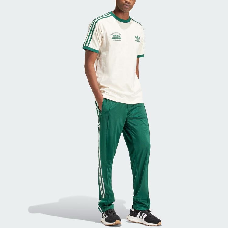 Спортивные штаны Adidas с логотипом Trefoil Adidas Originals, зеленый — фото 4