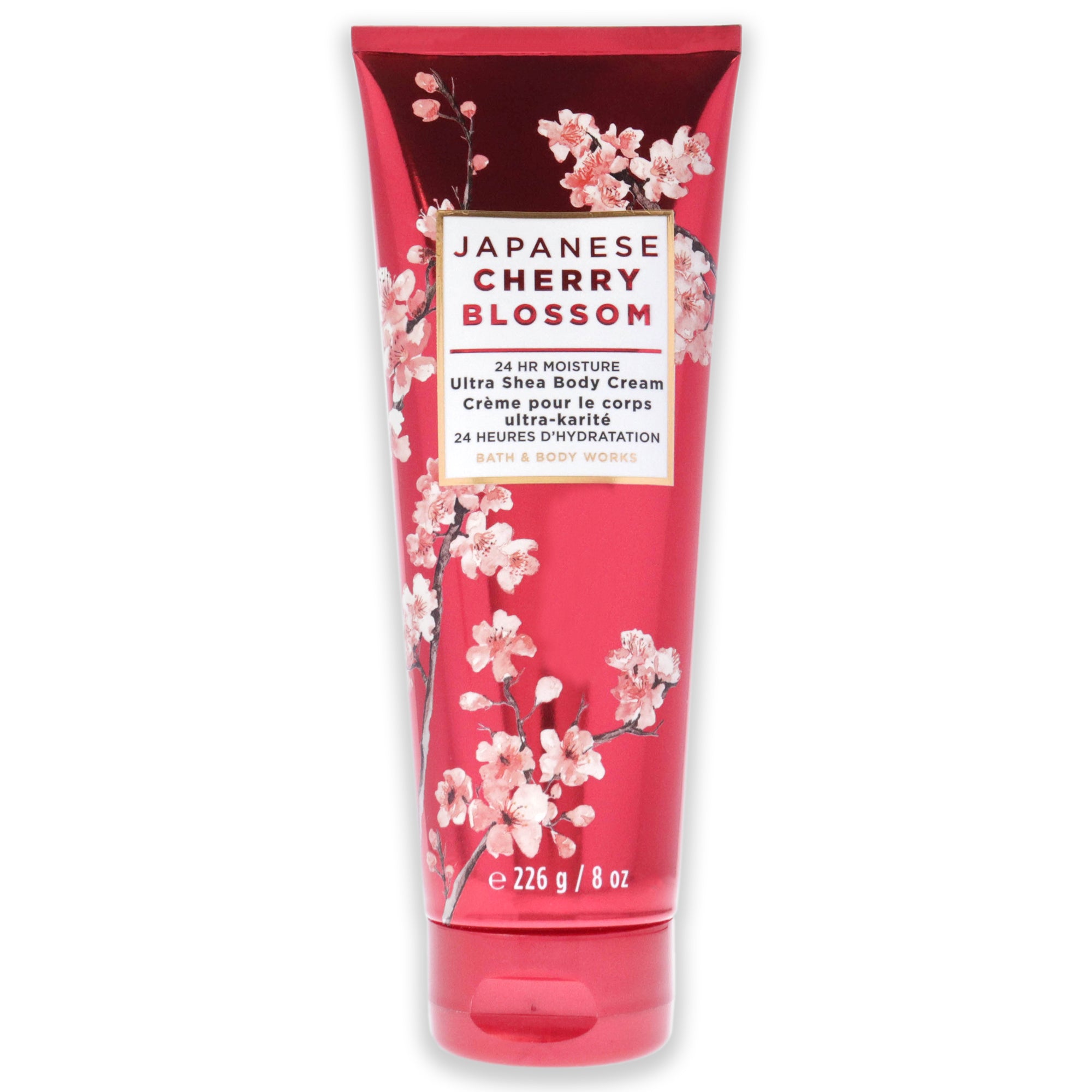 

Крем для тела «Японская сакура» от Bath and Body Works для женщин - 227 г, прозрачный