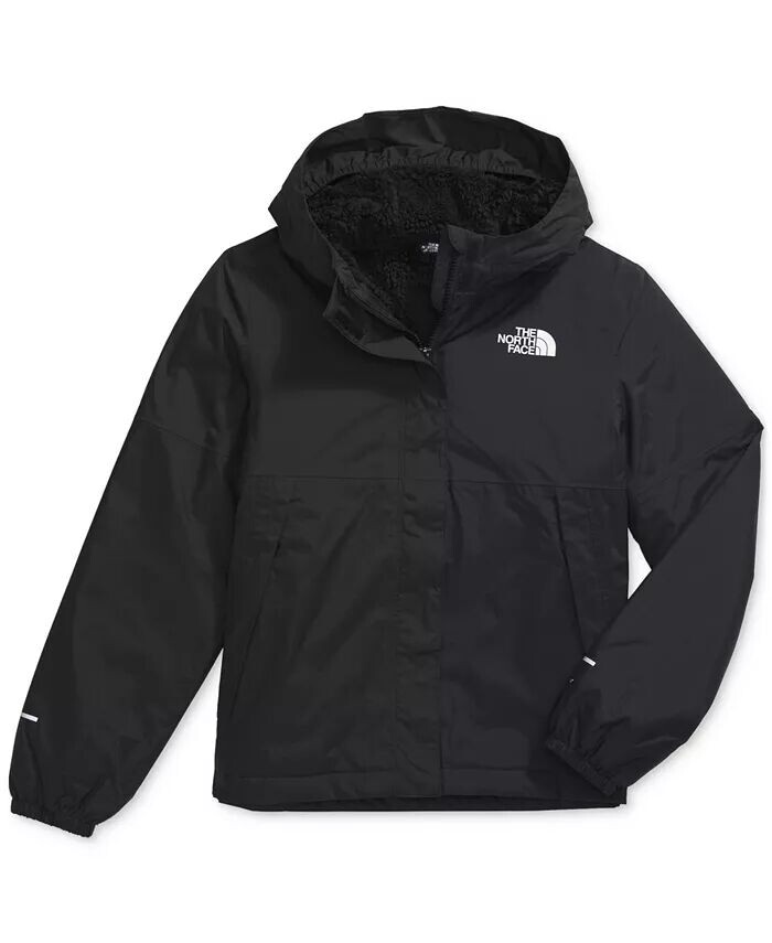 

Теплая дождевик Antora для больших девочек The North Face, черный